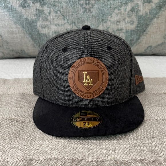 New Era Los Angeles Dodgers Vintage Tweed 59Fifty Cap - Picture 1 of 5